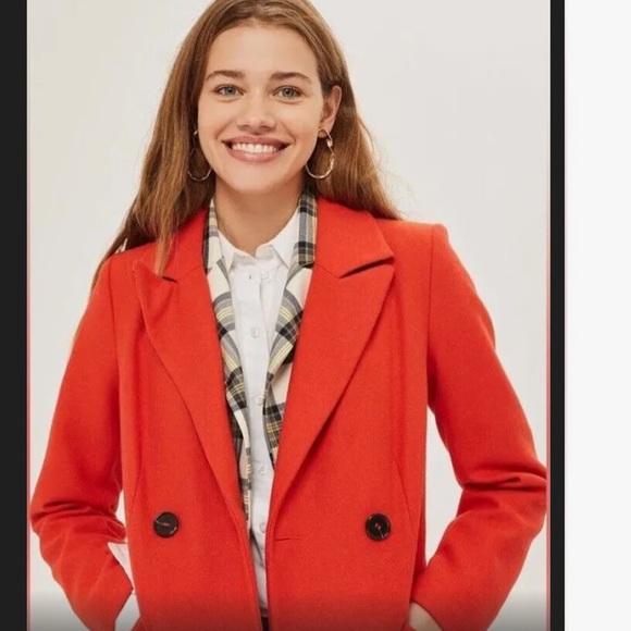 Topshop Editor’s Edition Double Breasted Coat - Picture 2 of 8